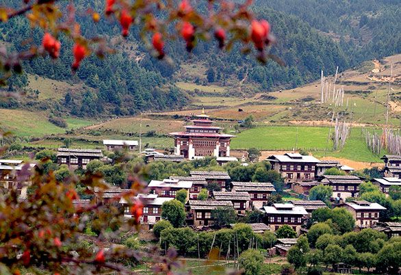 Departure from Paro