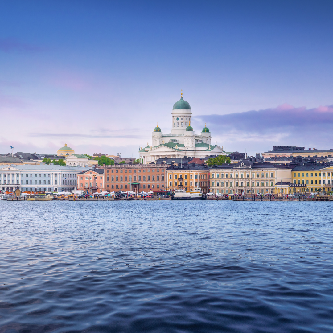 Arrival in Helsinki